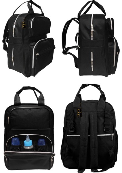 Anne Bebek Bakım Sırt Çantası Organizatör Fonksiyonel Termal Biberon Gözlü, Su Geçirmez Kumaş fırsatları