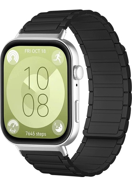 Huawei Watch Fit4 / Fit4 Pro / Fit3 Için Silikon Saat Kayışı (Yurt Dışından)