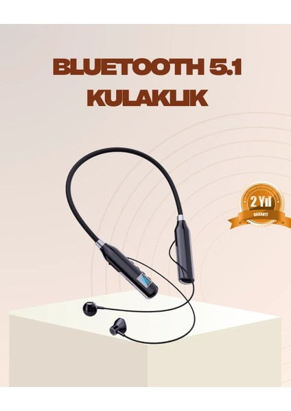 Bluetooth 5.1 Kablosuz Kulaklık – Net Ses ve Güçlü Bağlantı