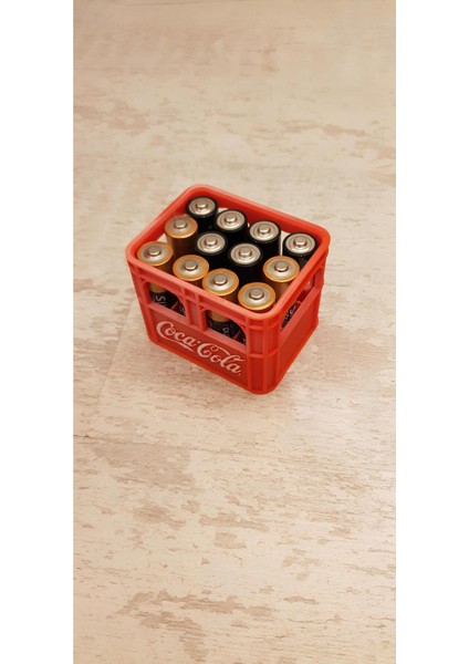 Kola Kasası Tasarımlı Aa Pil Düzenleyici Minyatür Organizer modelleri