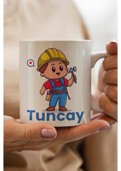 Tamirci Yılbaşı Hediyesi Kişiye Özel Kupa Bardak