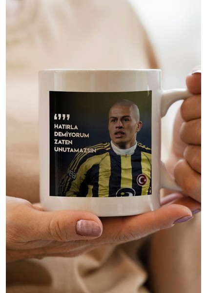 Futbolcular ve Sözleri Baskılı Premium Kupa Bardak