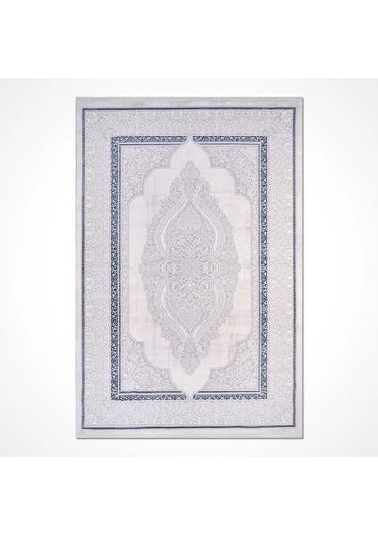 Oliena Klasik Göbekli Polyester Kaydırmaz Taban Makine Halısı fiyatları