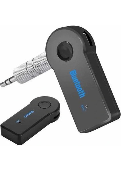 Tüm Cihazlara Uyumlu Bluetooth Aux Araç Kiti Siyah modelleri