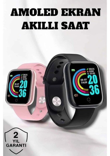 Akıllı Saat Sağlık Takibi ve Akıllı Özelliklerle Donatılmış Modern Akıllı Saat