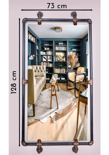 Granada Boru Çerçeveli Ayna