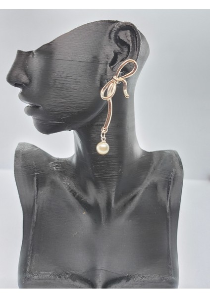 Boncuklu Kurdele Küpe