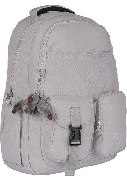 Relaxion Suya Dayanıklı Klinkır Kumaş 9 Bölmeli Geniş Hacimli Okul Günlük Spor Seyahat Sırt Çantası