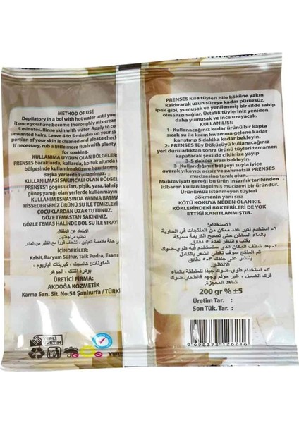 Hamam Otu Gül Kokulu Tüy Dökücü Toz 1 Adet 200 gr fiyatları