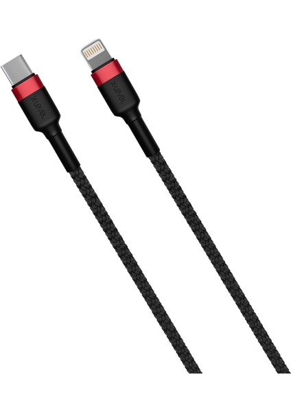 X-Level 20W 3.3A Qc 3.0 Hızlı Fast 1.2 Metre Type-C To Lightning Şarj ve Veri Kablosu