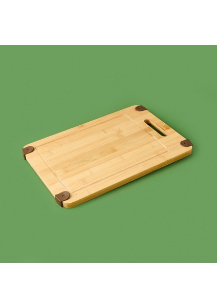 Bambu Kesim Tahtası - Açık Kahverengi - 24X35 cm