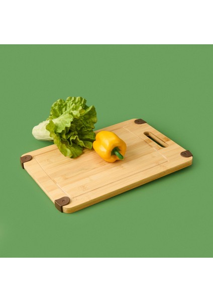 Bambu Kesim Tahtası - Açık Kahverengi - 24X35 cm fiyatları