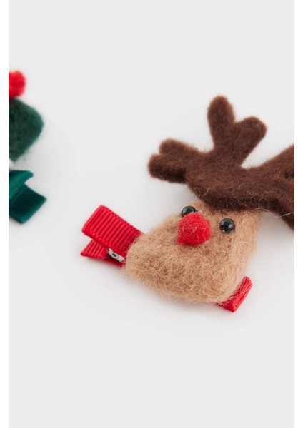 Kız Çocuk Yılbaşı Geyik Temalı 3lü Çıtçıtlı TOKA F7062AXNS fiyatları