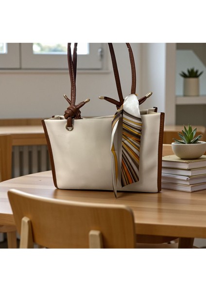 Venote Model Kadın Fularlı Omuz Çanta