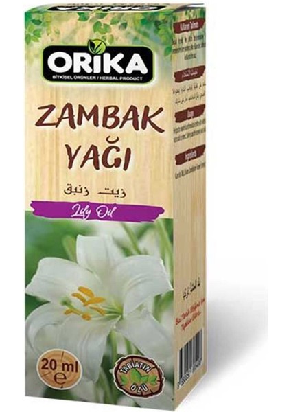 Zambak Yağı 20 Ml.