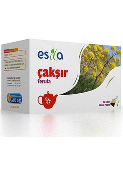 Çakşır Çayı 20 Li.