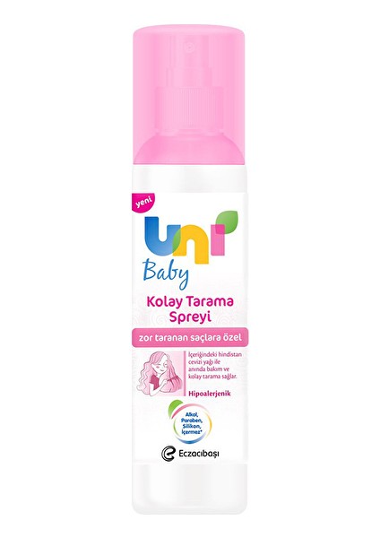 2 Adet Uni Baby Kolay Tarama Spreyi 200 ml