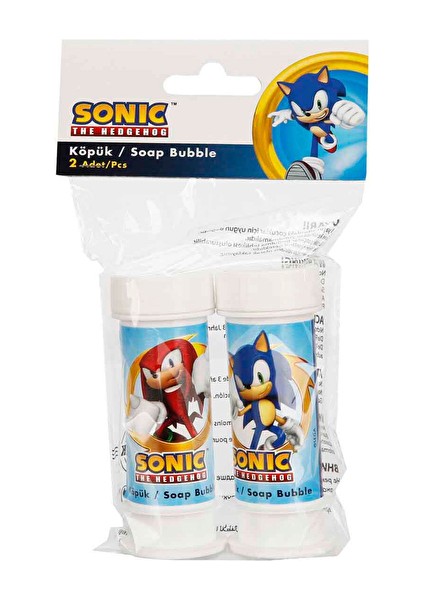 2 Adet Balonevi Sonic Köpük Balon 2'lı