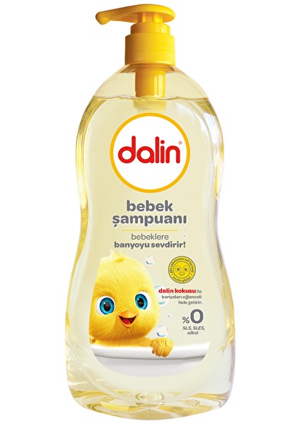 4 Adet Dalin Şampuan Klasik 500 ml