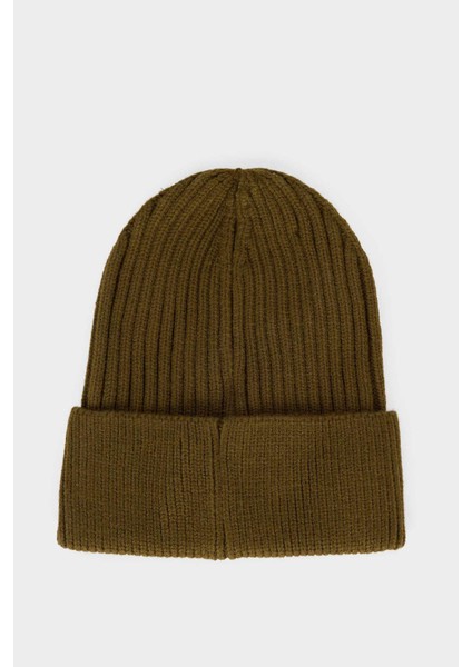 Erkek Etiket Baskılı İçi Polarlı Bere F4131AX25WN fırsatları