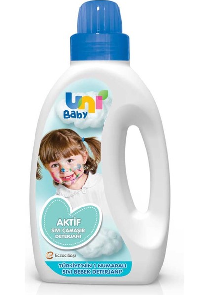 Aktif Sıvı Çamaşır Deterjanı 1500 ml 3 Adet