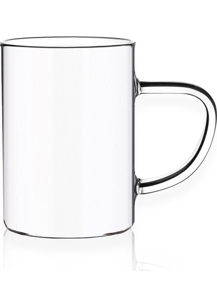 Borosilikat Cam Kupa 200 ml 2 Adet