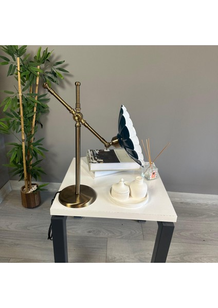 Risso Lacivert Masa Lambası Dekoratif Abajur Çocuk Odası Başucu Lambası Okuma Lambası fiyatları