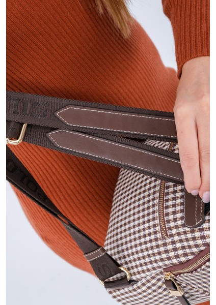 Kahve Sarı - Kahve SP901 Kadın Sırt Çantası