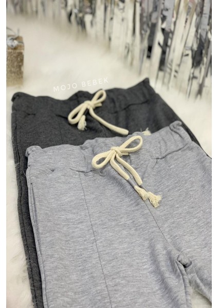 Kız Çocuk Kordonlu Eşofman Alt 1064 Füme indirimleri