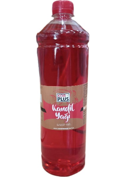 + Plus Kandil Yağı 1l 3 Adet
