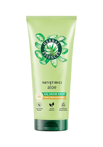 4 Adet Herbal Essences Saç Kremi Core Aloe Soothe 250 ml