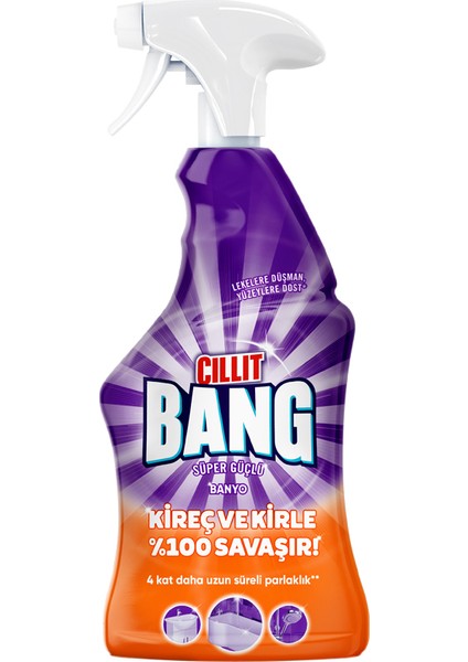 4 Adet Cillit Bang Banyo 750 ml fiyatları