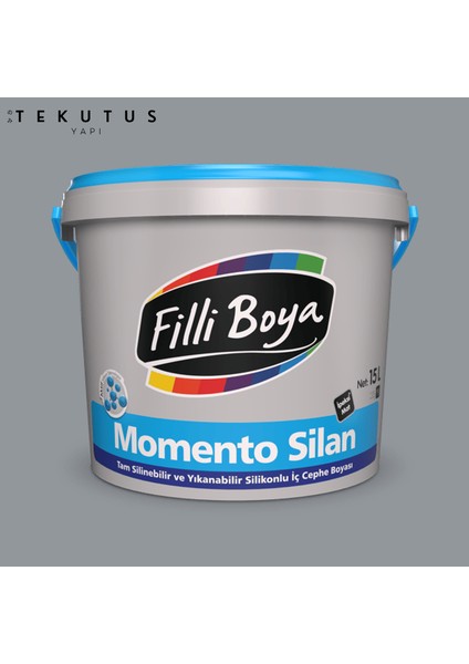 Momento Silan Silikonlu Iç Cephe Boyası 15 L Andezit 35 / Grau 10