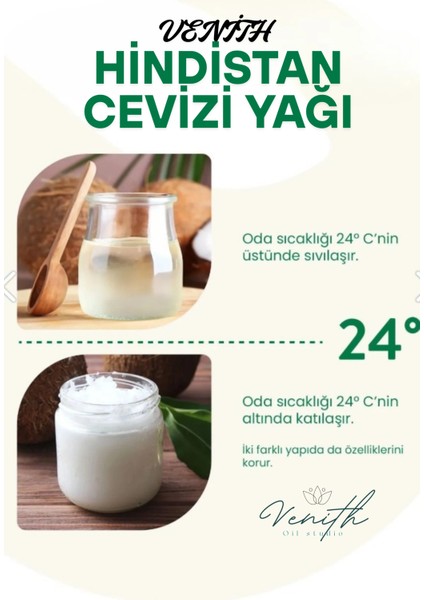 Hindistan Cevizi Yağı Soğuk Sıkım 150 ml %100 Saf ve Doğal Coconut Oil fiyatları