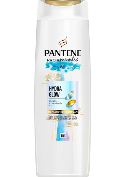 Pantene Miracles Hydra Glow Şampuan 325 ml 3 Adet
