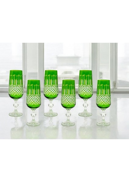 Kesme El Işçiliği Kristal Kahve Yanı Flüt Su Bardağı fırsatları