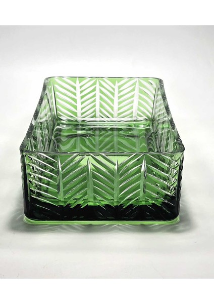 El Yapımı Kristal Paris Desenli Baton Dekoratif Sunumluk Sofra Sunum Kasesi fiyatları