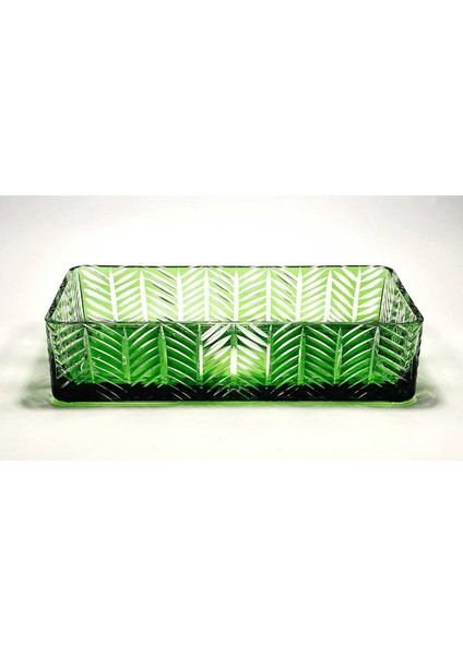 El Yapımı Kristal Paris Desenli Baton Dekoratif Sunumluk Sofra Sunum Kasesi modelleri