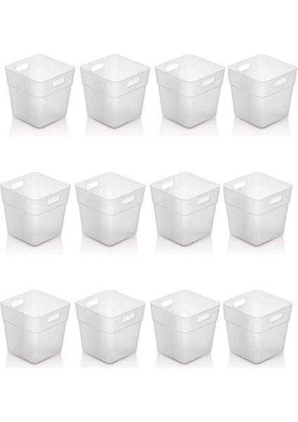 12 Li Buzdolabı Içi Mini Düzenleyici Kutu Organizer - Buzdolabı Kapak Düzenleyici fırsatları