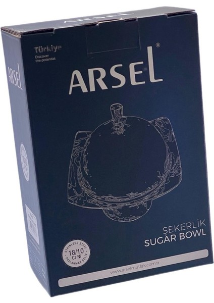 Domino Gold Paslanmaz Çelik Şekerlik 304 - 18/10 fiyatları