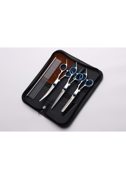 Evcil Hayvan Makas Seti Güzellik Araçları Yedi Parçalı (Yurt Dışından)