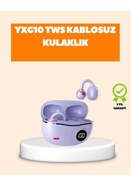 YXG10 Klipsli Açık Kulaklık – Spor Için Uygun, Aptx Ses, Ergonomik Yapı