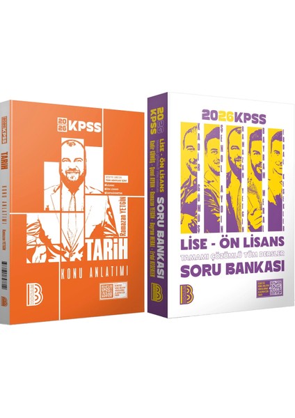 2026 Kpss Lise Ön Lisans Tüm Dersler Soru - 2026 Kpss Tarih Konu Anlatımı