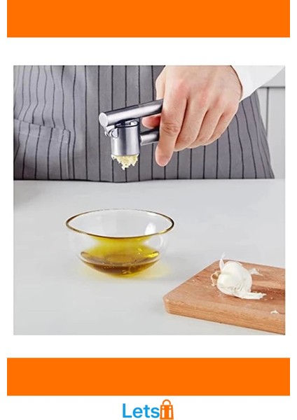 Paslanmaz Çelik Ergonomik Sarımsak Ezici indirimleri