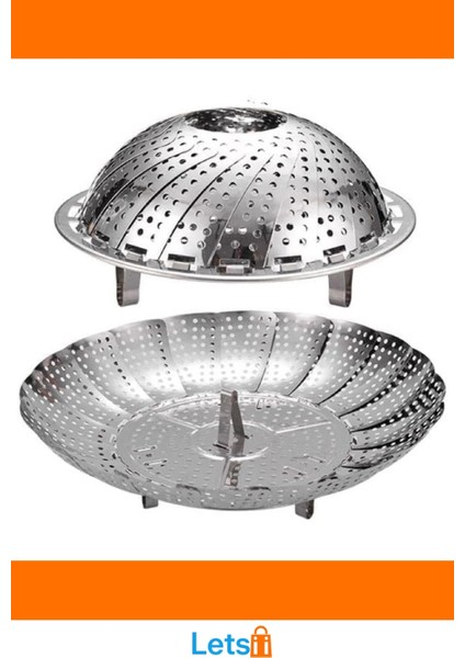 Paslanmaz Çelik Sağlıklı Buharda Pişirme Sepeti 21CM modelleri