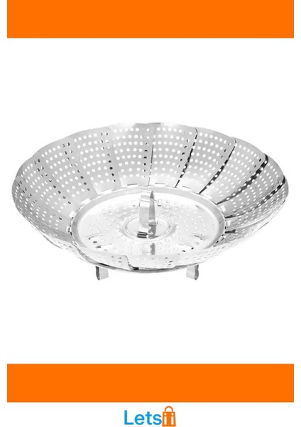 Paslanmaz Çelik Sağlıklı Buharda Pişirme Sepeti 21CM indirimleri