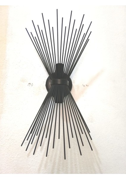 Kirpi Aplik | Siyah | 30x45cm | E14 Duy fırsatları