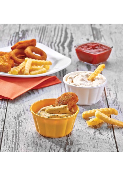 Kırılmaz Sosluk – Kahvaltılık, Reçellik, Meze ve Tatlı Servis Kabı | Isıya Dayanıklı Polikarbon Mini Kase | Ev ve Restoran Için fiyatları