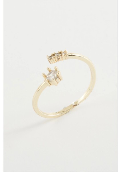 Zirkon Taşlı Yüzük