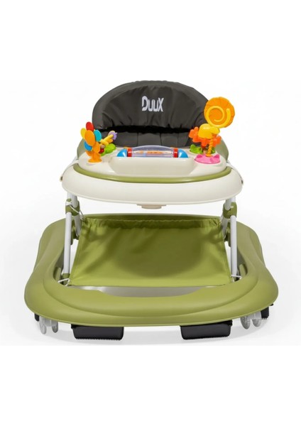 Kidido 3 Kademeli Yükseklik Ayarlı Sallanan Bebek Yürüteci Yeşil modelleri